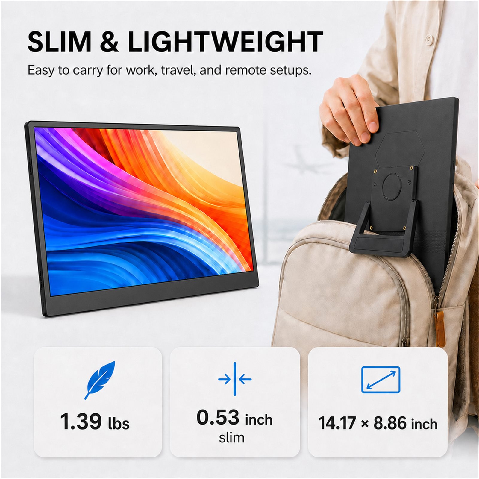 S01 Portable Monitor detail 3