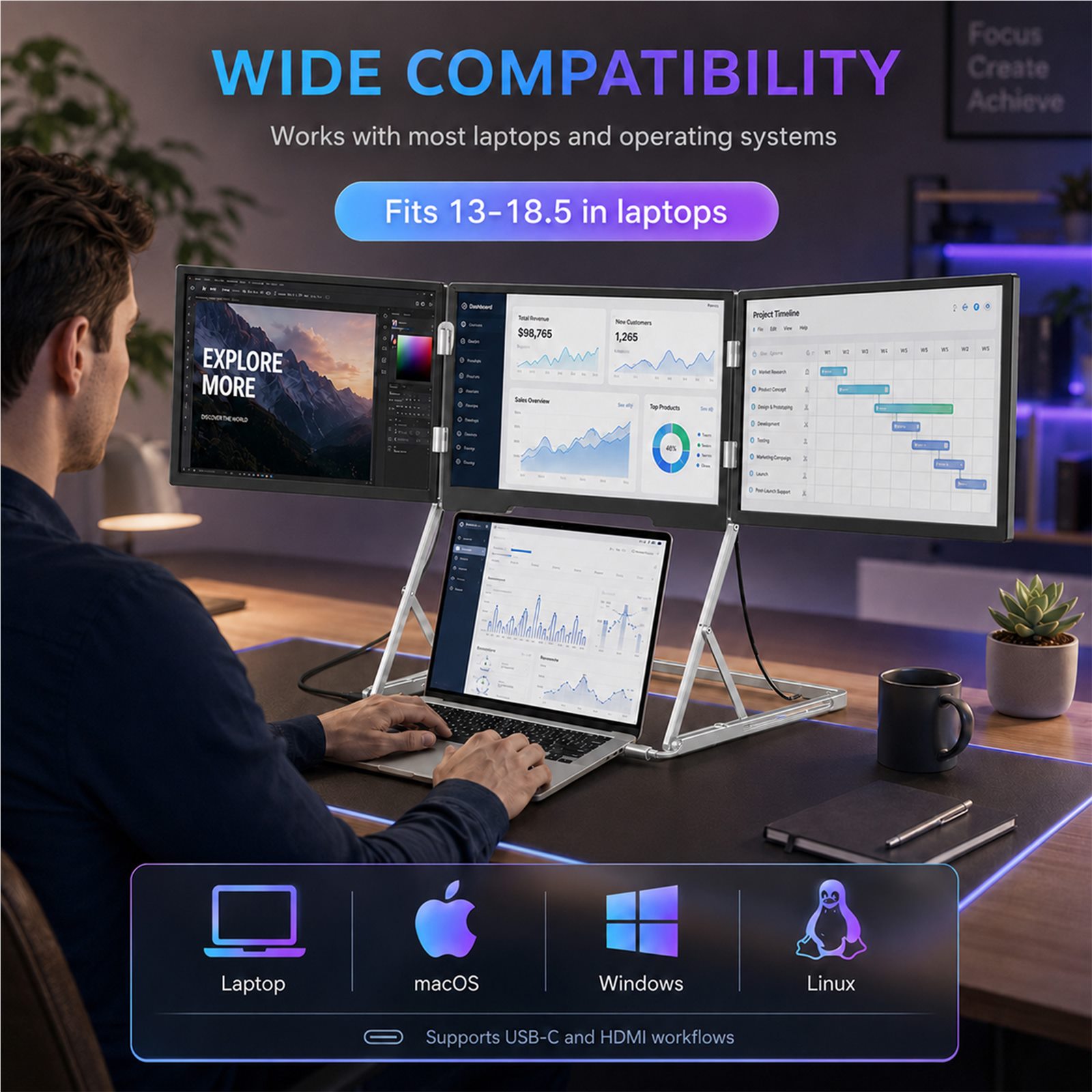 TriCreate Pro QHD detail 6